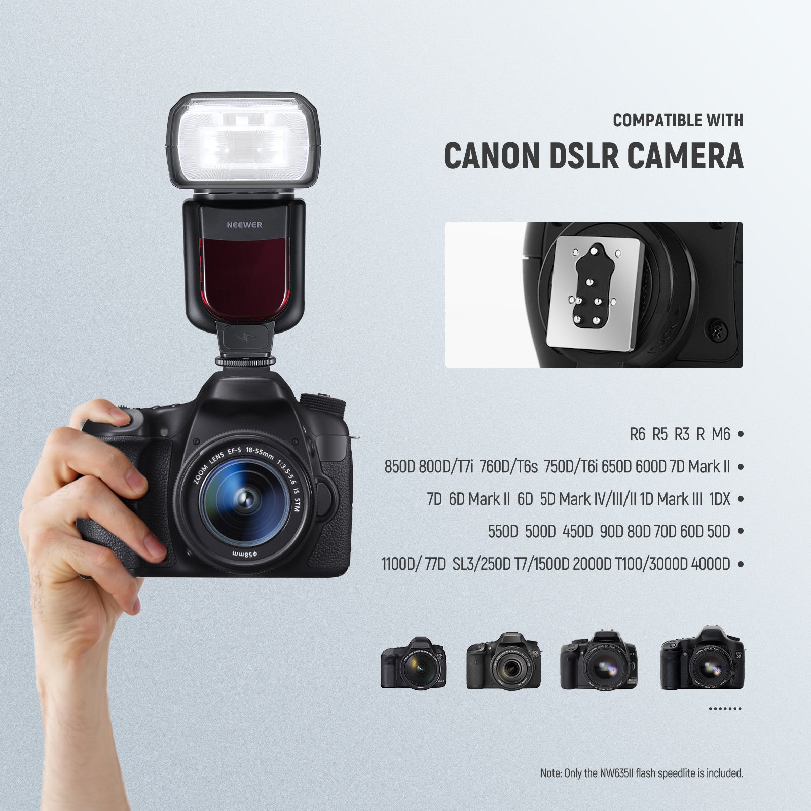 Achetez Nwer NW-625 Camera Flash Pour Canon, Nikon, Pentax SLR