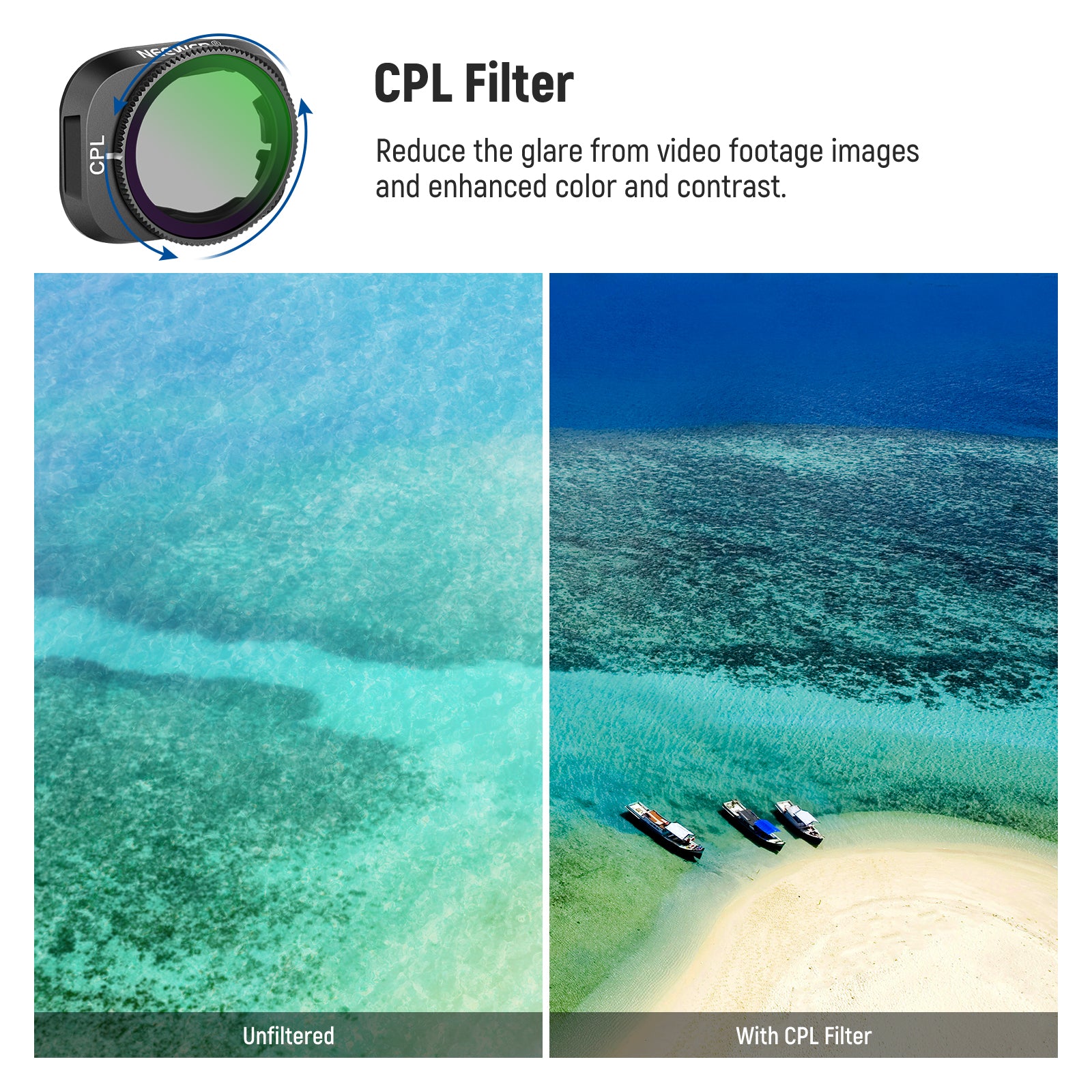 NEEWER Effects Filters and ND Filters For DJI Mini 3/Mini 3 Pro ...