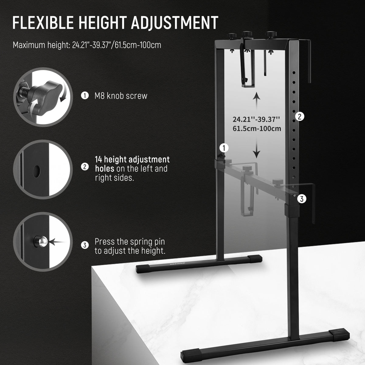 Neewer Table Camera Desk Mount | Optimize Space Usage of Table - NEEWER