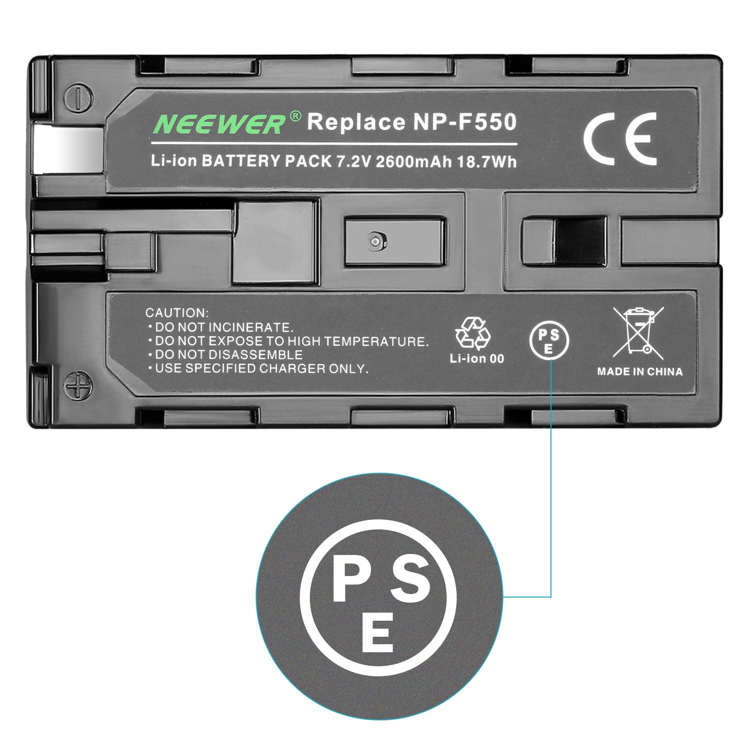 NEEWER F100 7 Inch HD Camera Field Monitor Kit - NEEWER