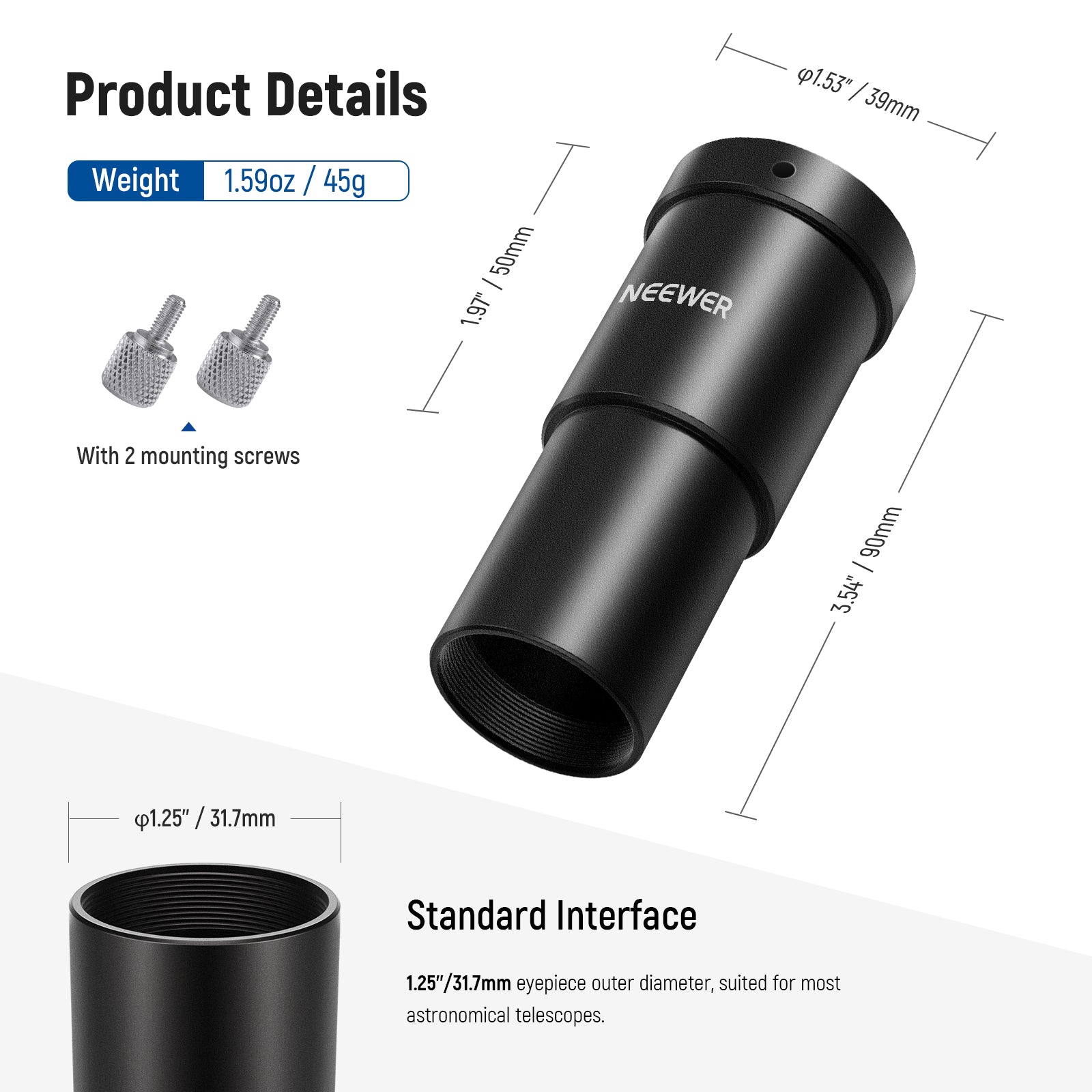 1.25 telescope eyepiece