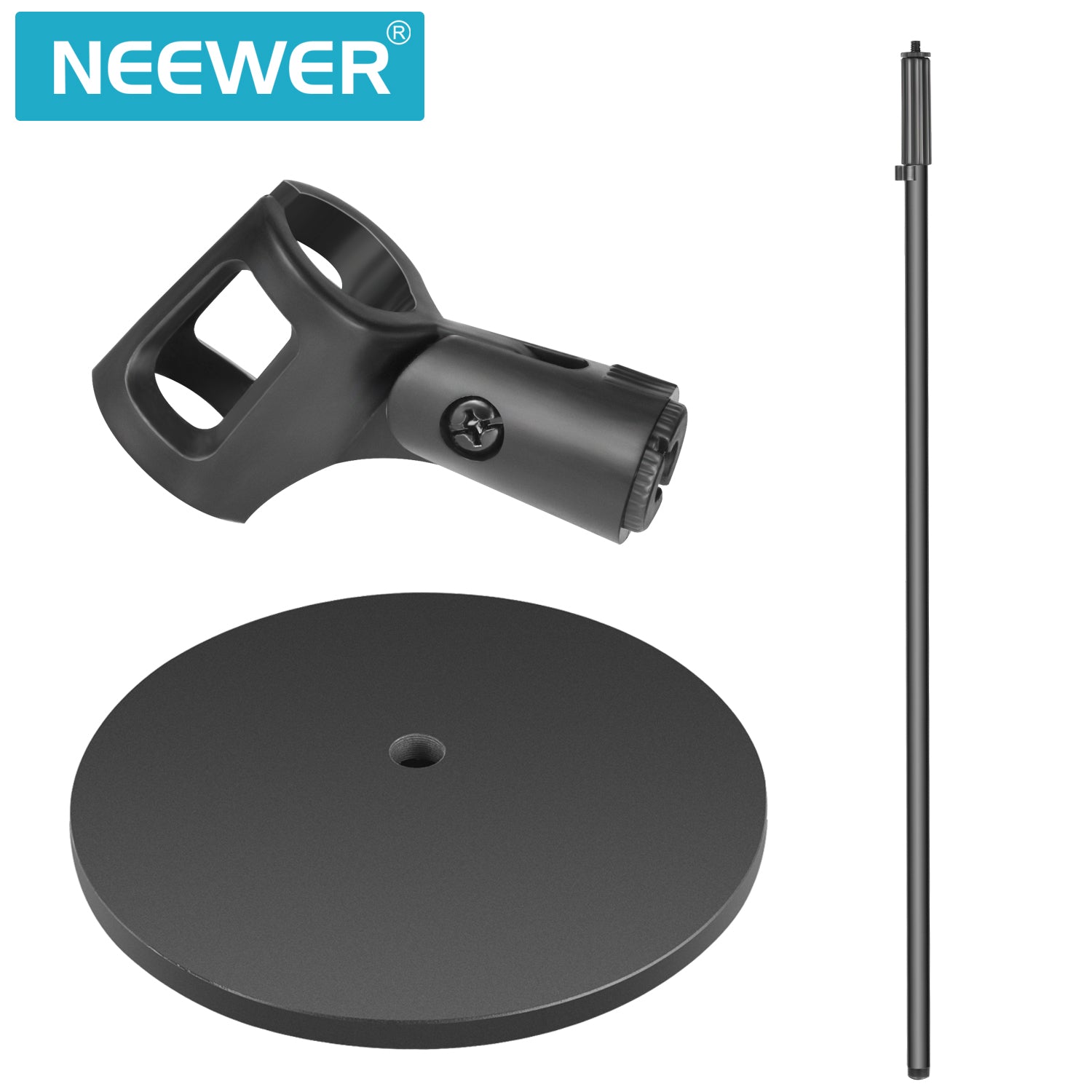 Compre Neower NW-051 Desktop Micrófono Soporte de Micrófono