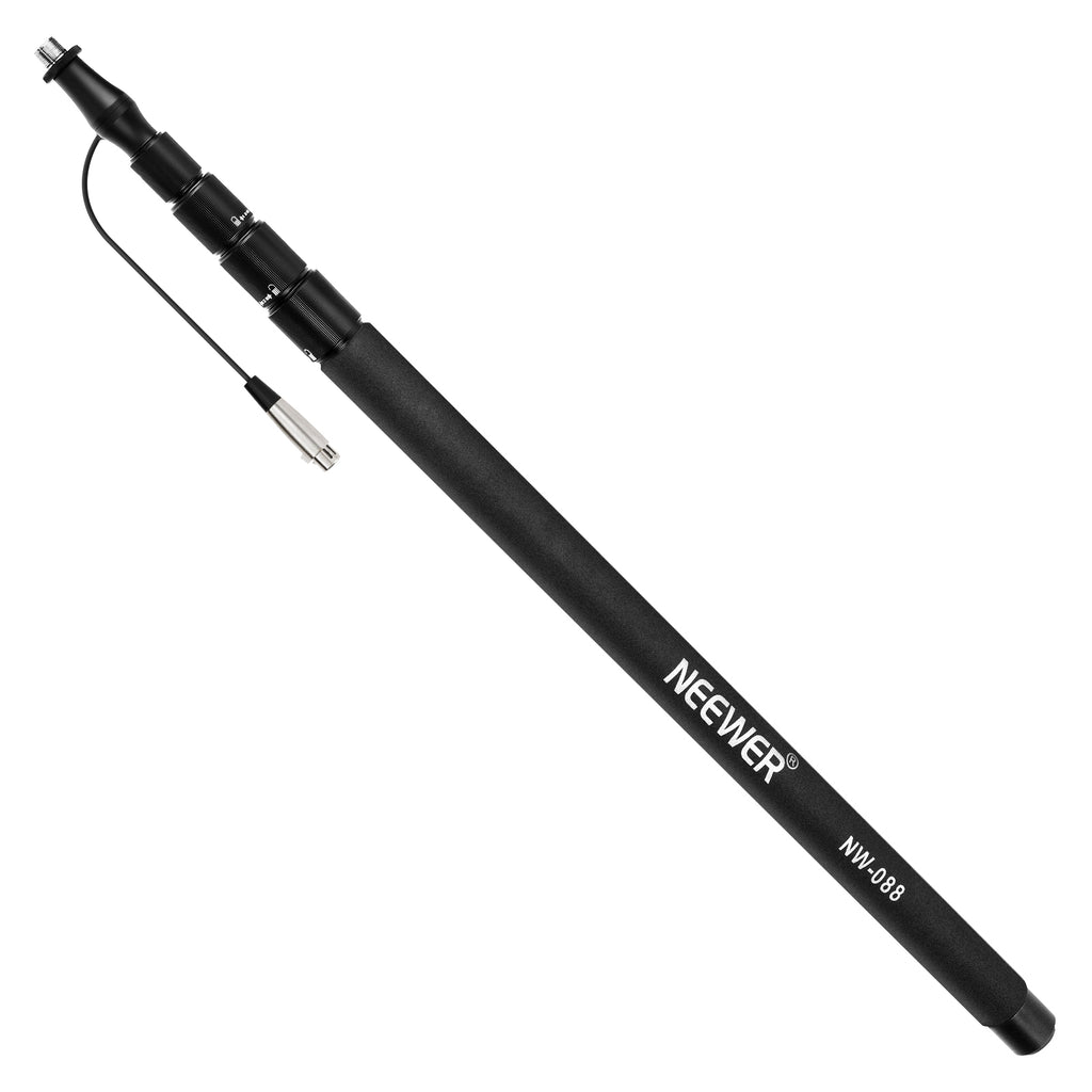 Products Neewer NW-088 Handheld Microphone Boom Arm with Built-in XLR Cable