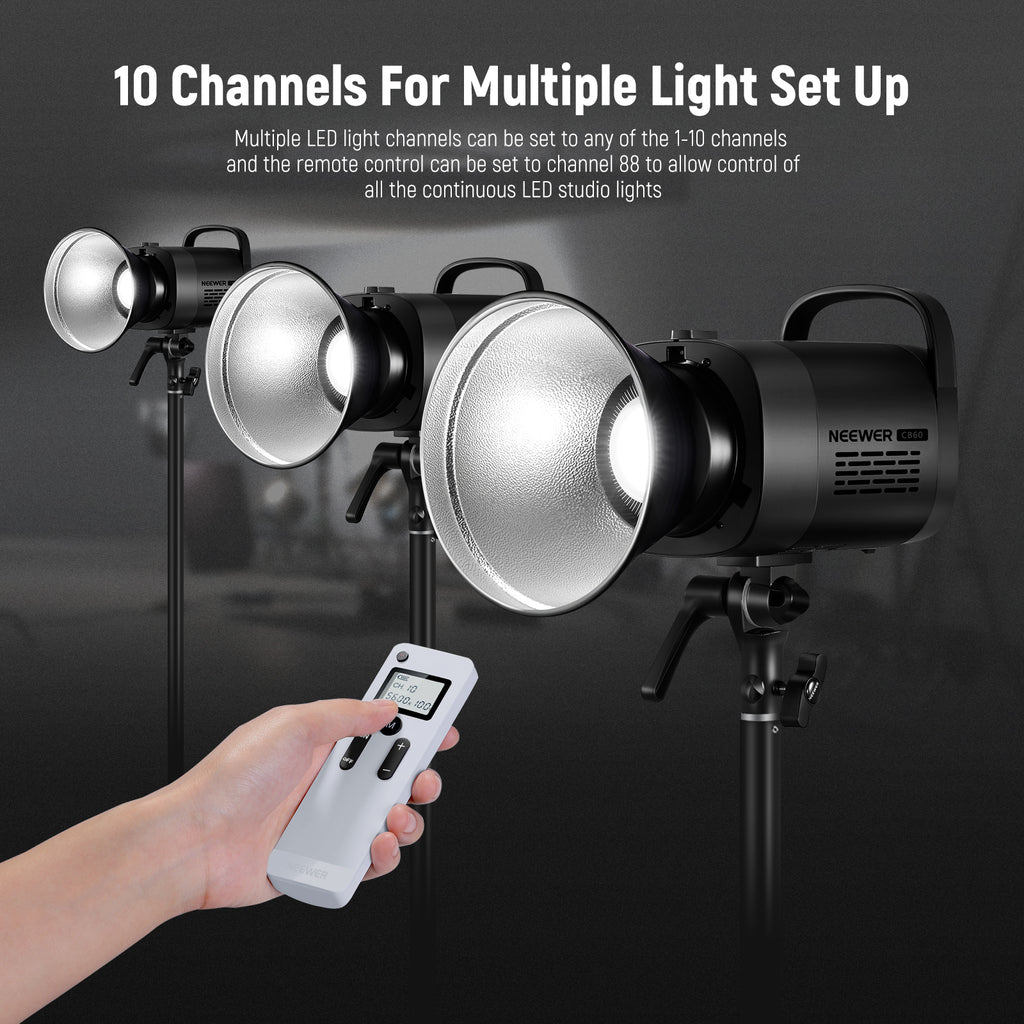 NEEWER Upgraded CB60 70W LED Video Light - NEEWER – neewer.com