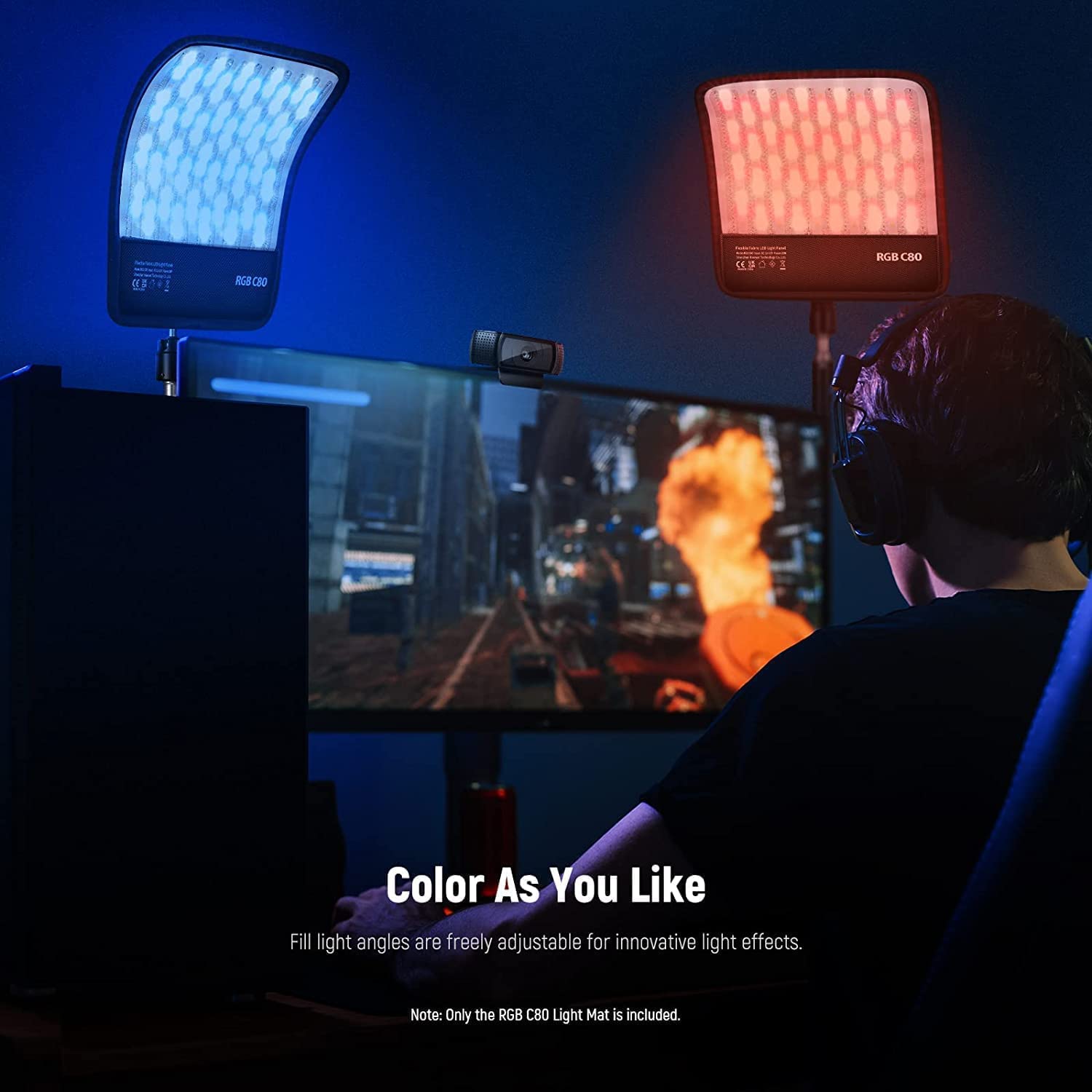 NEEWER RGB C80 Flexible LED Panel Light