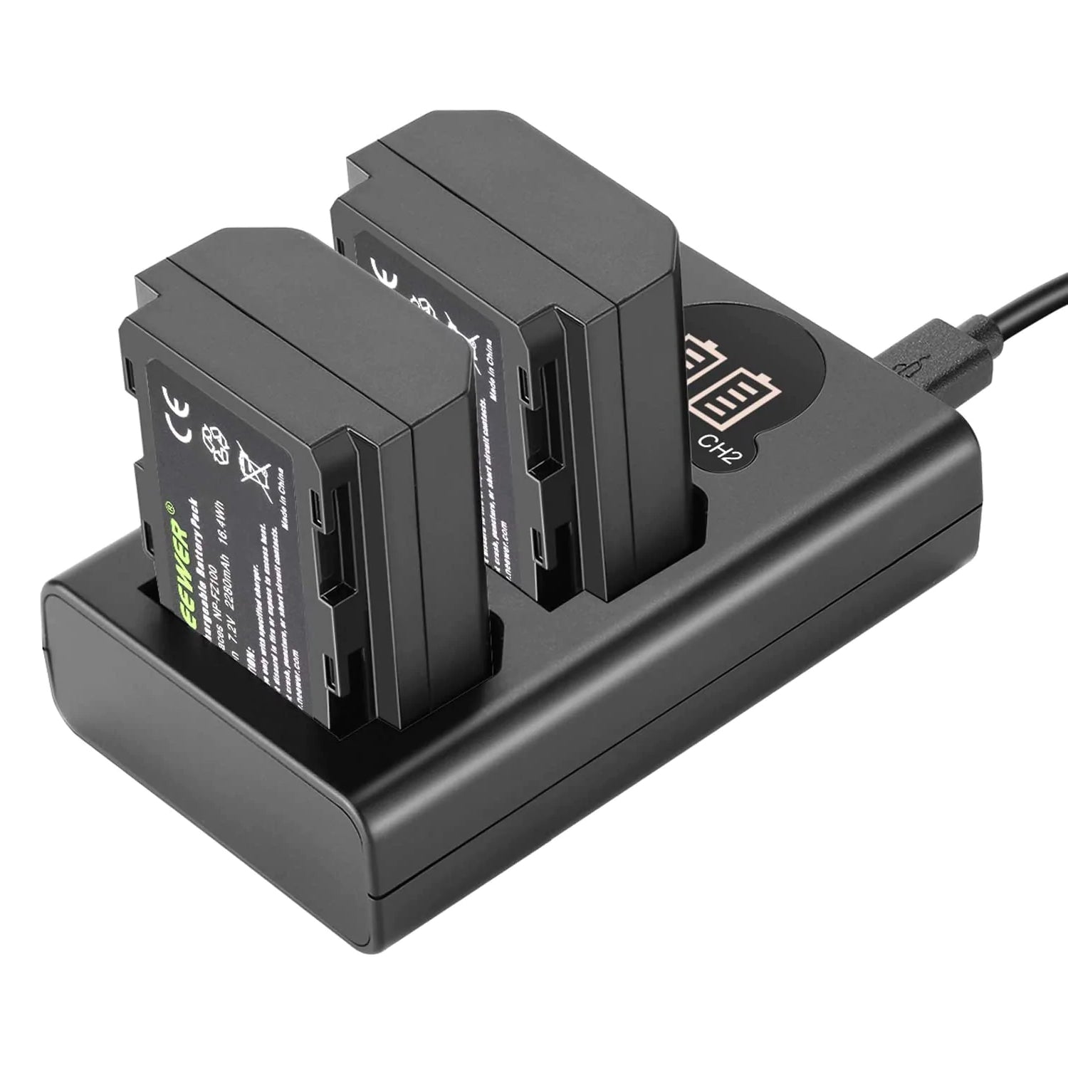 NP-FZ100 Li-Ion Battery with USB-C Charging for Sony
