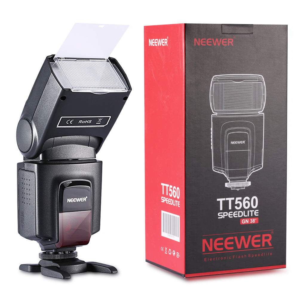 NEEWER TT560 Speedlite Flash With Filters And Remote Control